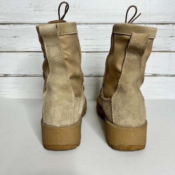 Altama Gore-tex Tan Lace Up Military Boot Vibram Shoe Size 6 Wide - Picture 5 of 9